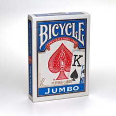 Bicycle Playing Cards (Jumbo Face Blue)